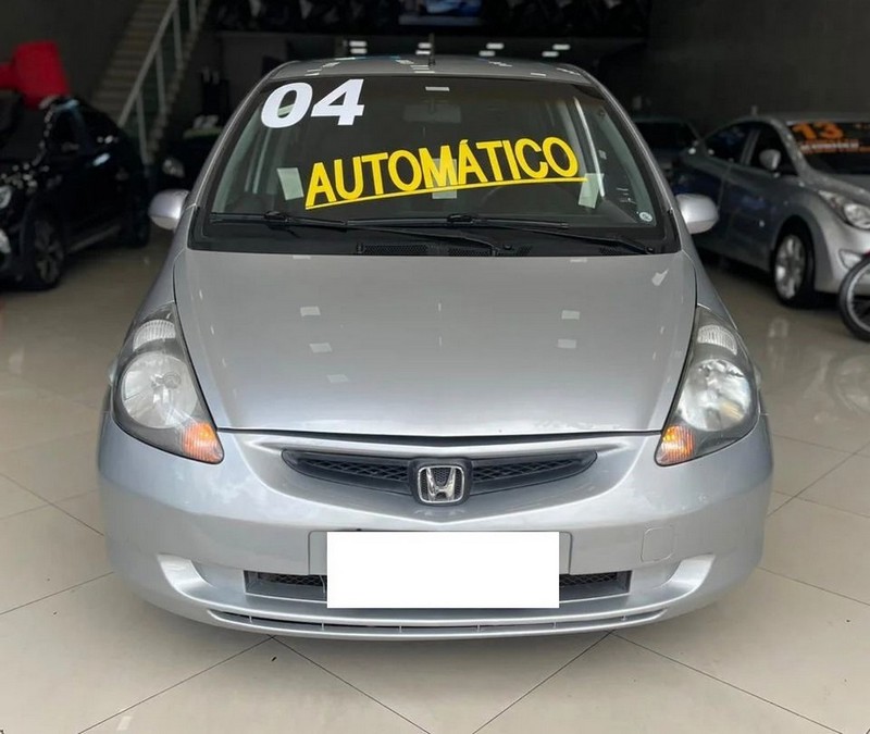 HONDA FIT LXL 2004 PRATA