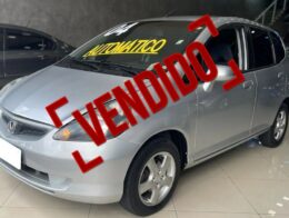 HONDA FIT LXL 2004 PRATA